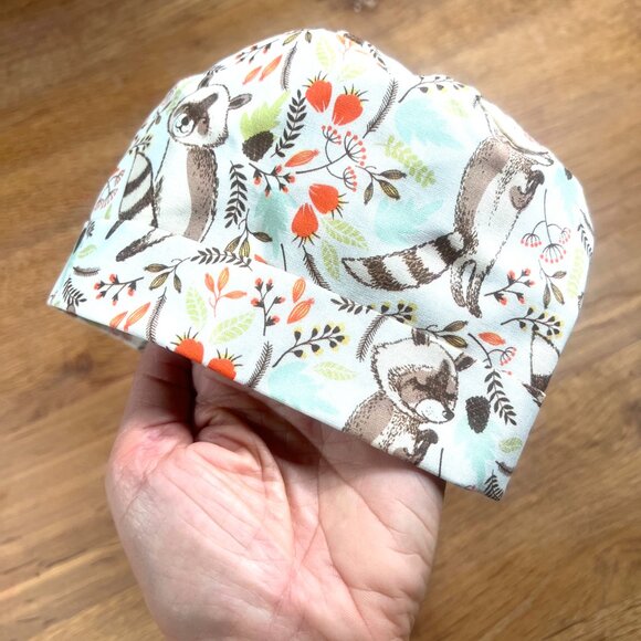 NWOT 5 Ponytail scrub caps bundle scrub hat surgical cap ponytail scrub hat - Picture 13 of 16